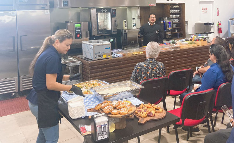 Cooking with technology event by ASD